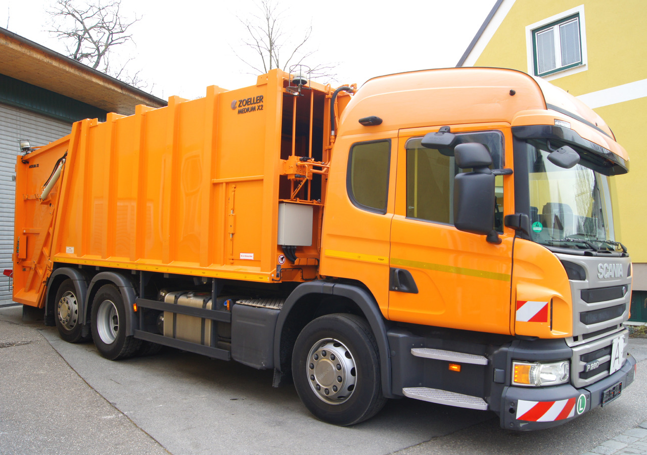 Scania P280 6x2-2/Euro6/ZOELLER MEDIUM X2 C21 Variopress - Szemetesautó: 5 kép. Scania P280 6x2-2/Euro6/ZOELLER MEDIUM X2 C21 Variopress - Szemetesautó: 5 kép.