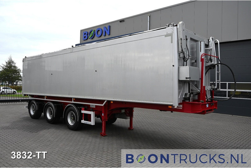 Bulthuis TATA23 ALU TIPPER | * 50M3 * STEERING AXLE * NLTRAILER * TOP CONDITION - Félpótkocsi billenőplatós: 4 kép. Bulthuis TATA23 ALU TIPPER | * 50M3 * STEERING AXLE * NLTRAILER * TOP CONDITION - Félpótkocsi billenőplatós: 4 kép.