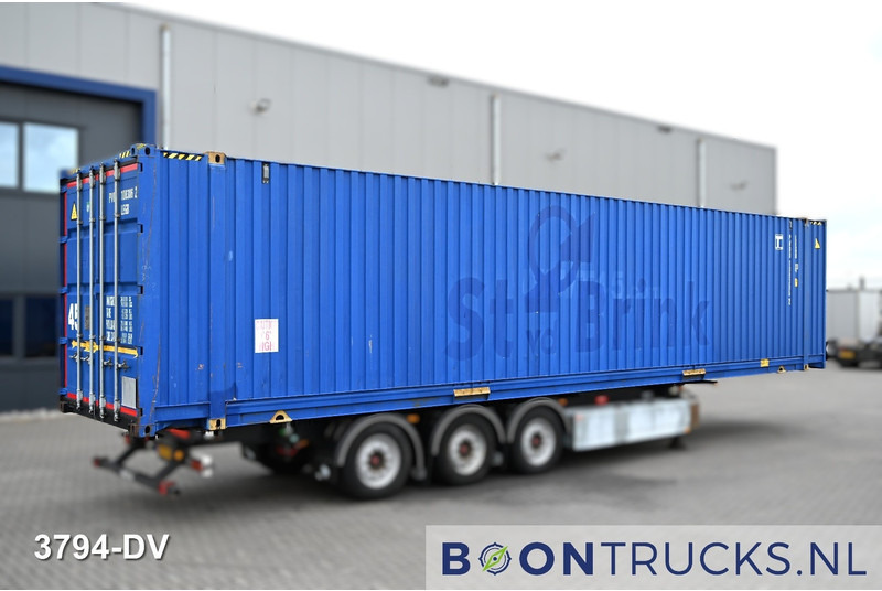CIMC 45FT HIGHCUBE CONTAINER | PALLET WIDE * PLYWOOD FLOOR - Tengeri konténer: 1 kép. CIMC 45FT HIGHCUBE CONTAINER | PALLET WIDE * PLYWOOD FLOOR - Tengeri konténer: 1 kép.
