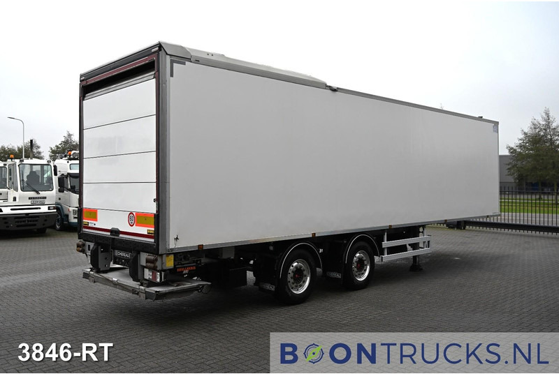 Chereau CSD2 + CARRIER 1950 MT | 11.2M CITY * STEERING AXLE * LIFT AXLE * TAILLIFT - Félpótkocsi hűtős: 5 kép. Chereau CSD2 + CARRIER 1950 MT | 11.2M CITY * STEERING AXLE * LIFT AXLE * TAILLIFT - Félpótkocsi hűtős: 5 kép.