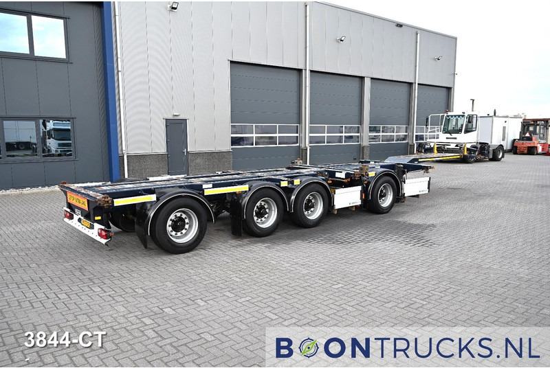 D-Tec CT-53-04D COMBITRAILER | 2x20-30-40-45ft HC * 3x LIFT AXLE * 2x STEERING * NL TRAILER * LZV * APK 03-2026 - Félpótkocsi cserefelépítményes: 1 kép. D-Tec CT-53-04D COMBITRAILER | 2x20-30-40-45ft HC * 3x LIFT AXLE * 2x STEERING * NL TRAILER * LZV * APK 03-2026 - Félpótkocsi cserefelépítményes: 1 kép.