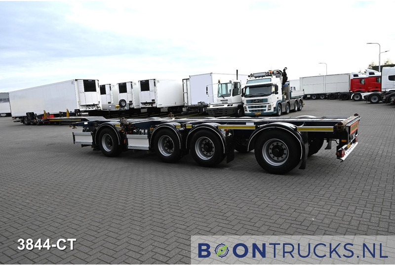 D-Tec CT-53-04D COMBITRAILER | 2x20-30-40-45ft HC * 3x LIFT AXLE * 2x STEERING * NL TRAILER * LZV * APK 03-2026 - Félpótkocsi cserefelépítményes: 4 kép. D-Tec CT-53-04D COMBITRAILER | 2x20-30-40-45ft HC * 3x LIFT AXLE * 2x STEERING * NL TRAILER * LZV * APK 03-2026 - Félpótkocsi cserefelépítményes: 4 kép.