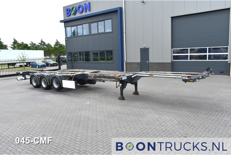D-Tec FLEXITRAILER | 2x20-30-40-45ft HC * 2x EXTENDABLE * LIFT AXLE * NL TRAILER - Félpótkocsi cserefelépítményes: 4 kép. D-Tec FLEXITRAILER | 2x20-30-40-45ft HC * 2x EXTENDABLE * LIFT AXLE * NL TRAILER - Félpótkocsi cserefelépítményes: 4 kép.