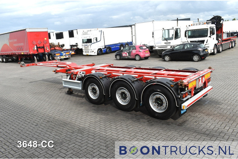 D-Tec FLEXITRAILER | 2x20-30-40-45ft HC * 2x LIFT AXLE * 2x EXTENDABLE * DISC BRAKES * MOT 05-2026 - Félpótkocsi cserefelépítményes: 3 kép. D-Tec FLEXITRAILER | 2x20-30-40-45ft HC * 2x LIFT AXLE * 2x EXTENDABLE * DISC BRAKES * MOT 05-2026 - Félpótkocsi cserefelépítményes: 3 kép.