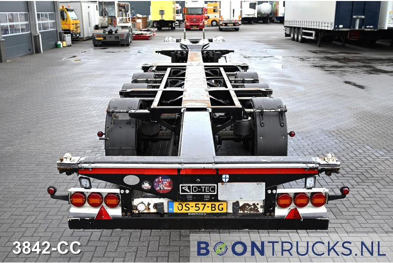 Félpótkocsi cserefelépítményes D-Tec FLEXITRAILER | 2x20-30-40-45ft HC * 2x LIFT AXLE * 3x EXTENDABLE * ADR * APK 10-2026 * NL TRAILER: 6 kép. Félpótkocsi cserefelépítményes D-Tec FLEXITRAILER | 2x20-30-40-45ft HC * 2x LIFT AXLE * 3x EXTENDABLE * ADR * APK 10-2026 * NL TRAILER: 6 kép.