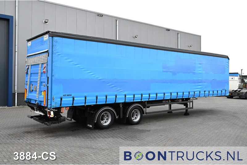 KEL-BERG D500V/XL TRIDEC STEERING AXLE * LIFT AXLE * TAILLIFT * 13.6M * NL TRAILER * 4 X AVAILABLE - Ponyvás félpótkocsi: 1 kép. KEL-BERG D500V/XL TRIDEC STEERING AXLE * LIFT AXLE * TAILLIFT * 13.6M * NL TRAILER * 4 X AVAILABLE - Ponyvás félpótkocsi: 1 kép.