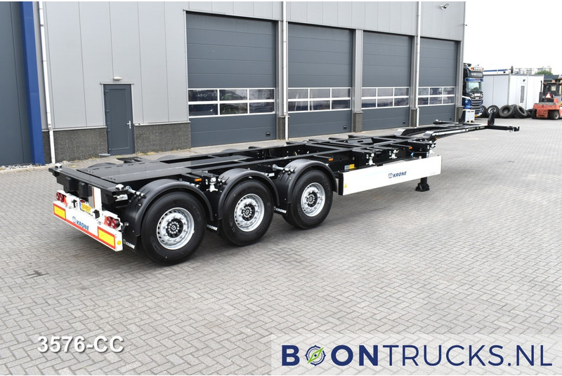 Krone SD BOX LINER NEW / UNREGISTERED | 2x20-40-45ft * LIFT AXLE * DISC BRAKES - Félpótkocsi cserefelépítményes: 1 kép. Krone SD BOX LINER NEW / UNREGISTERED | 2x20-40-45ft * LIFT AXLE * DISC BRAKES - Félpótkocsi cserefelépítményes: 1 kép.