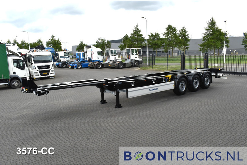Krone SD BOX LINER NEW / UNREGISTERED | 2x20-40-45ft * LIFT AXLE * DISC BRAKES - Félpótkocsi cserefelépítményes: 5 kép. Krone SD BOX LINER NEW / UNREGISTERED | 2x20-40-45ft * LIFT AXLE * DISC BRAKES - Félpótkocsi cserefelépítményes: 5 kép.