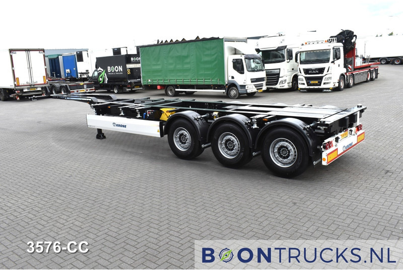 Krone SD BOX LINER NEW / UNREGISTERED | 2x20-40-45ft * LIFT AXLE * DISC BRAKES - Félpótkocsi cserefelépítményes: 3 kép. Krone SD BOX LINER NEW / UNREGISTERED | 2x20-40-45ft * LIFT AXLE * DISC BRAKES - Félpótkocsi cserefelépítményes: 3 kép.