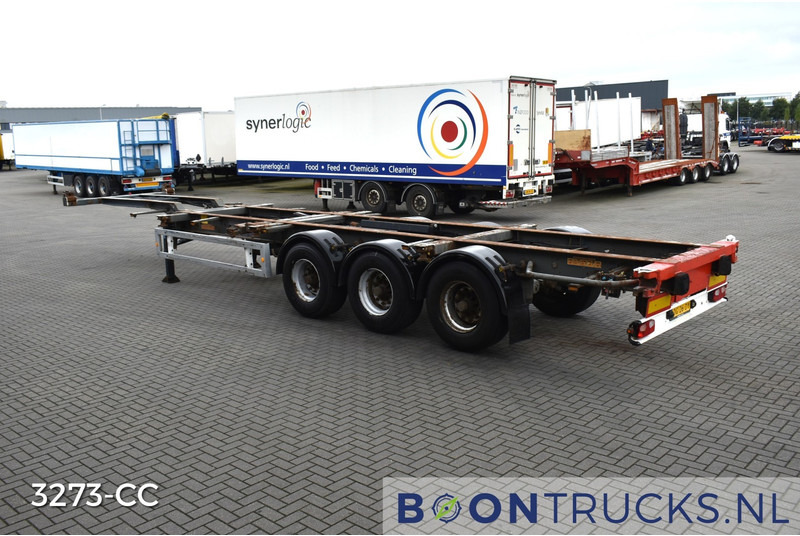 Krone SDC 27 FIXED | 2x20-30-40ft HC * LIFT AXLE * NL TRAILER - Félpótkocsi cserefelépítményes: 2 kép. Krone SDC 27 FIXED | 2x20-30-40ft HC * LIFT AXLE * NL TRAILER - Félpótkocsi cserefelépítményes: 2 kép.