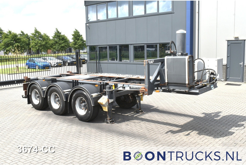 LAG O-3-CC A9 | 20ft TIPPING CHASSIS * 24v SELF SUPPORT * LIFT AXLE * BPW / DISC - Félpótkocsi cserefelépítményes: 4 kép. LAG O-3-CC A9 | 20ft TIPPING CHASSIS * 24v SELF SUPPORT * LIFT AXLE * BPW / DISC - Félpótkocsi cserefelépítményes: 4 kép.