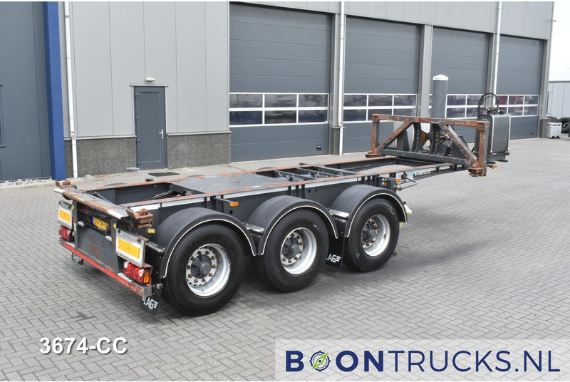 LAG O-3-CC A9 | 20ft TIPPING CHASSIS * 24v SELF SUPPORT * LIFT AXLE * BPW / DISC - Félpótkocsi cserefelépítményes: 1 kép. LAG O-3-CC A9 | 20ft TIPPING CHASSIS * 24v SELF SUPPORT * LIFT AXLE * BPW / DISC - Félpótkocsi cserefelépítményes: 1 kép.
