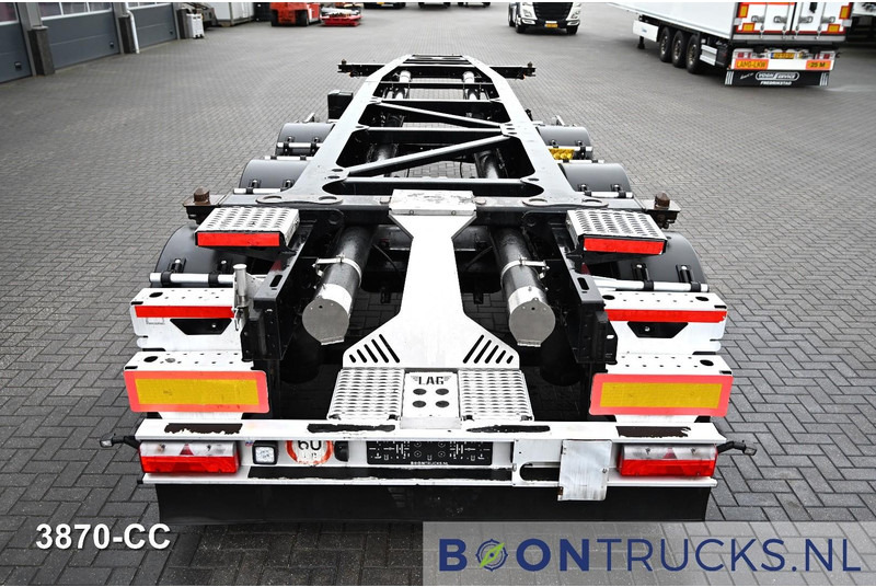 LAG O-3-CC TANK CHASSIS | 20t * 3250 Kg * ADR AT-FL-OX * BPW / DISC - Félpótkocsi cserefelépítményes: 2 kép. LAG O-3-CC TANK CHASSIS | 20t * 3250 Kg * ADR AT-FL-OX * BPW / DISC - Félpótkocsi cserefelépítményes: 2 kép.