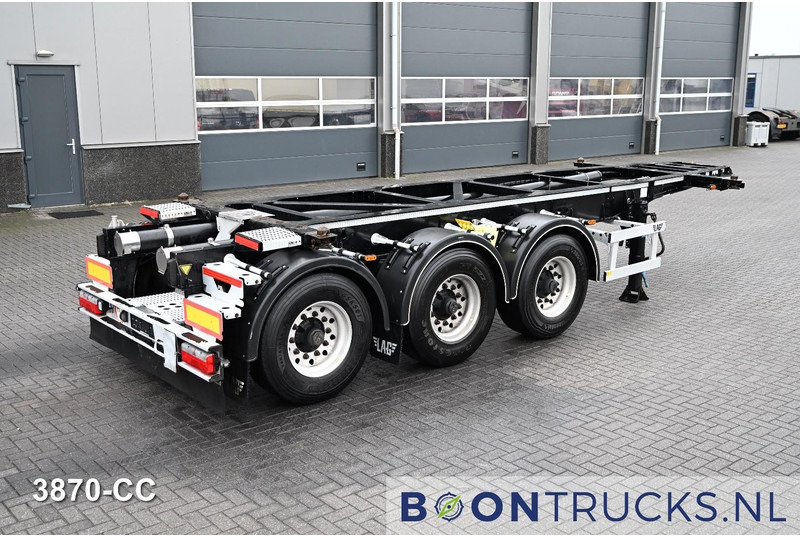 LAG O-3-CC TANK CHASSIS | 20t * 3250 Kg * ADR AT-FL-OX * BPW / DISC - Félpótkocsi cserefelépítményes: 1 kép. LAG O-3-CC TANK CHASSIS | 20t * 3250 Kg * ADR AT-FL-OX * BPW / DISC - Félpótkocsi cserefelépítményes: 1 kép.