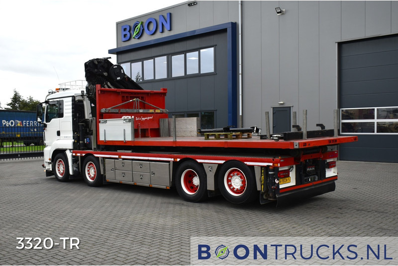 MAN TGS 440 8x2 + HMF 5020-K6 + FJ1000K4 | EURO6 * KABELSYSTEEM 30T * NL TRUCK * TOP! - Darus autó: 4 kép. MAN TGS 440 8x2 + HMF 5020-K6 + FJ1000K4 | EURO6 * KABELSYSTEEM 30T * NL TRUCK * TOP! - Darus autó: 4 kép.