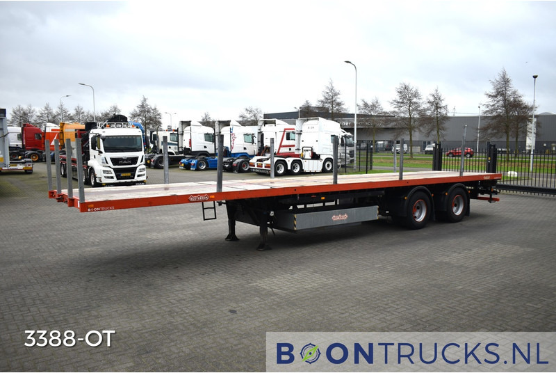 Nooteboom O 35VV | 750cm EXTENDABLE * HARDWOOD FLOOR * NL TRAILER - Platós félpótkocsi: 5 kép. Nooteboom O 35VV | 750cm EXTENDABLE * HARDWOOD FLOOR * NL TRAILER - Platós félpótkocsi: 5 kép.