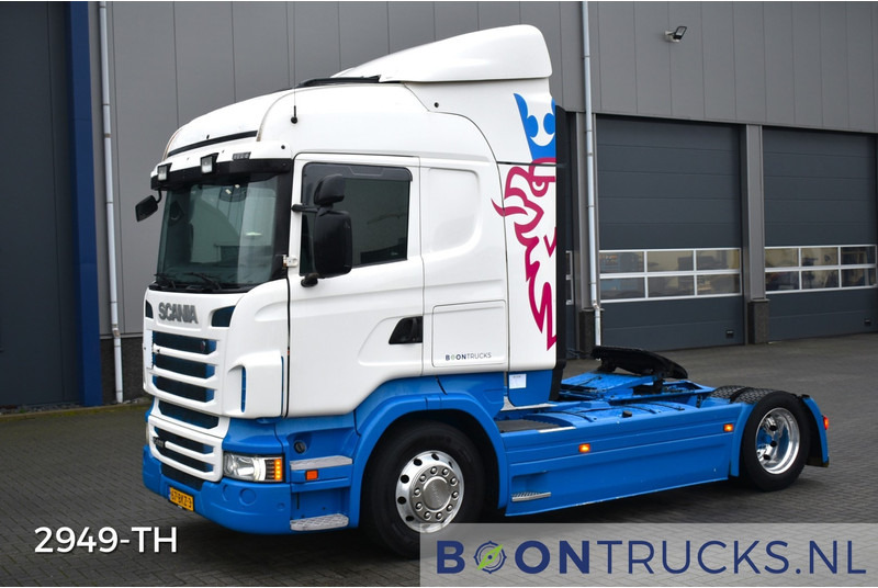 Scania R400 4x2 MEGA | EURO5 * LIFTING 5th WHEEL * FULL AIR * RETARDER * NL TRUCK - Nyergesvontató: 1 kép. Scania R400 4x2 MEGA | EURO5 * LIFTING 5th WHEEL * FULL AIR * RETARDER * NL TRUCK - Nyergesvontató: 1 kép.