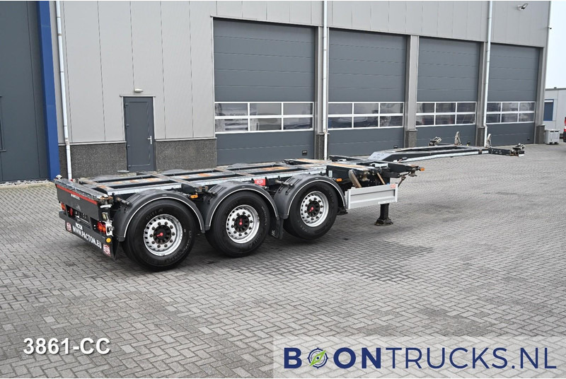 Pacton ET3 | 2x20-30-40-45ft HC * LIFTAS * 2x UITSCHUIFBAAR * SAF/SCHIJF * APK 06-2026 - Félpótkocsi cserefelépítményes: 1 kép. Pacton ET3 | 2x20-30-40-45ft HC * LIFTAS * 2x UITSCHUIFBAAR * SAF/SCHIJF * APK 06-2026 - Félpótkocsi cserefelépítményes: 1 kép.