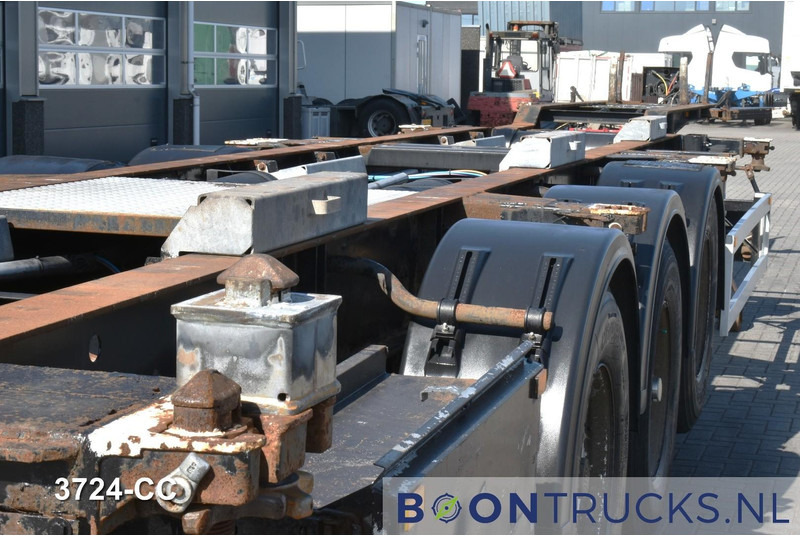 Félpótkocsi cserefelépítményes Pacton T3-007 | 2x20-40-45ft HC * LIFT AXLE * BPW * NL TRAILER: 16 kép. Félpótkocsi cserefelépítményes Pacton T3-007 | 2x20-40-45ft HC * LIFT AXLE * BPW * NL TRAILER: 16 kép.