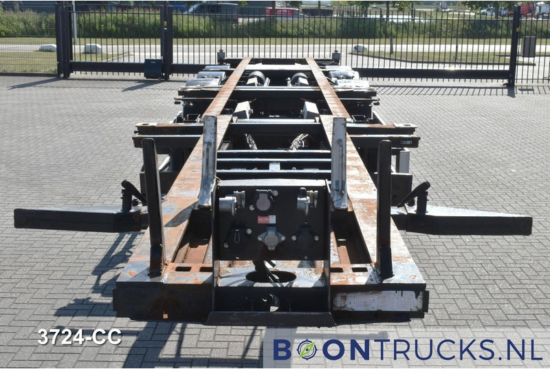 Félpótkocsi cserefelépítményes Pacton T3-007 | 2x20-40-45ft HC * LIFT AXLE * BPW * NL TRAILER: 6 kép. Félpótkocsi cserefelépítményes Pacton T3-007 | 2x20-40-45ft HC * LIFT AXLE * BPW * NL TRAILER: 6 kép.