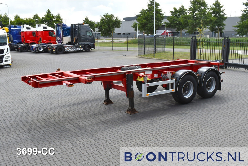 Pacton TXC 233 | 20ft * 2980 Kg * BPW / DRUM * NL TRAILER * 5x AVAILABLE - Félpótkocsi cserefelépítményes: 5 kép. Pacton TXC 233 | 20ft * 2980 Kg * BPW / DRUM * NL TRAILER * 5x AVAILABLE - Félpótkocsi cserefelépítményes: 5 kép.