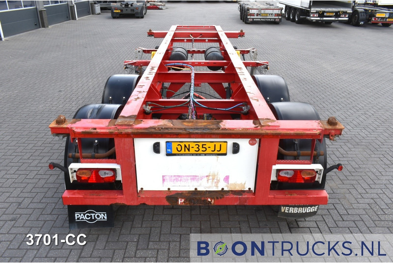 Pacton TXC 233 | 20ft * 2980 Kg * BPW / DRUM * NL TRAILER * 5x AVAILABLE - Félpótkocsi cserefelépítményes: 2 kép. Pacton TXC 233 | 20ft * 2980 Kg * BPW / DRUM * NL TRAILER * 5x AVAILABLE - Félpótkocsi cserefelépítményes: 2 kép.