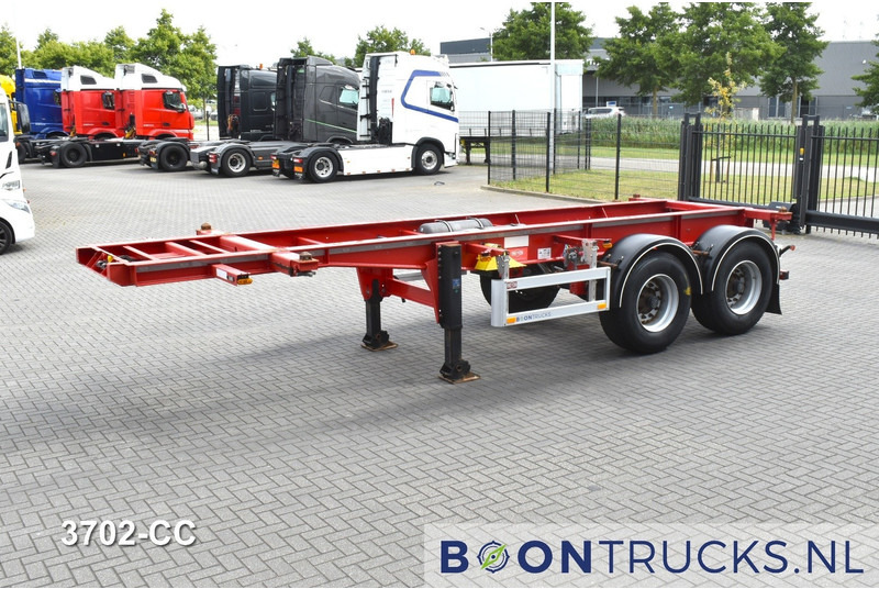 Pacton TXC 233 | 20ft * 2980 Kg * BPW / DRUM * NL TRAILER * 5x AVAILABLE - Félpótkocsi cserefelépítményes: 5 kép. Pacton TXC 233 | 20ft * 2980 Kg * BPW / DRUM * NL TRAILER * 5x AVAILABLE - Félpótkocsi cserefelépítményes: 5 kép.