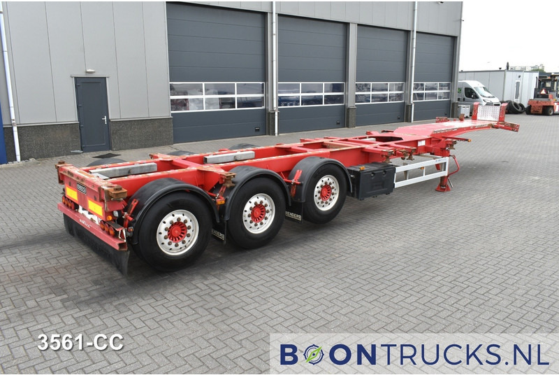 Renders EURO 900 | 2x20-30-40-45ft HC * SAF/DISC * LIFT AXLE * EXTENDABLE REAR - Félpótkocsi cserefelépítményes: 1 kép. Renders EURO 900 | 2x20-30-40-45ft HC * SAF/DISC * LIFT AXLE * EXTENDABLE REAR - Félpótkocsi cserefelépítményes: 1 kép.