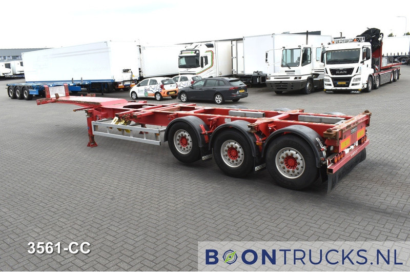 Renders EURO 900 | 2x20-30-40-45ft HC * SAF/DISC * LIFT AXLE * EXTENDABLE REAR - Félpótkocsi cserefelépítményes: 3 kép. Renders EURO 900 | 2x20-30-40-45ft HC * SAF/DISC * LIFT AXLE * EXTENDABLE REAR - Félpótkocsi cserefelépítményes: 3 kép.