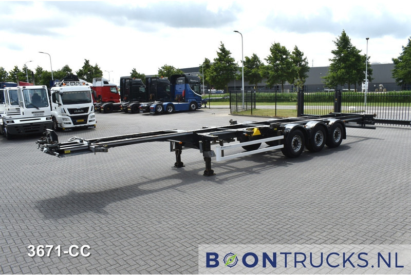 Renders EURO 925 | 2x20-30-40-45ft HC * LIFT AXLE * DISC BRAKES * EXTENDABLE REAR * MOT - Félpótkocsi cserefelépítményes: 5 kép. Renders EURO 925 | 2x20-30-40-45ft HC * LIFT AXLE * DISC BRAKES * EXTENDABLE REAR * MOT - Félpótkocsi cserefelépítményes: 5 kép.