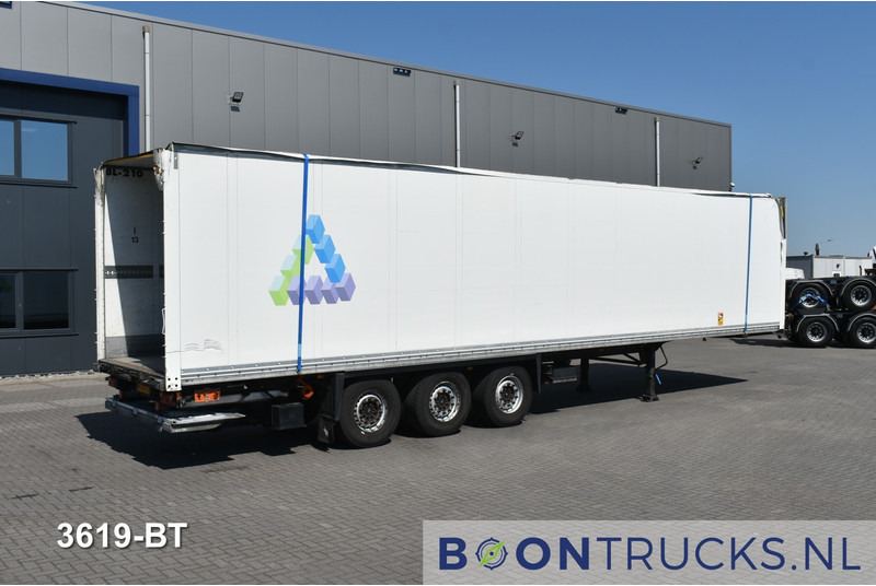 Schmitz Cargobull SCB*S3B | DAMAGED / SCHADE * TAIL LIFT (WORKING) * DISC BRAKES - Félpótkocsi dobozos: 1 kép. Schmitz Cargobull SCB*S3B | DAMAGED / SCHADE * TAIL LIFT (WORKING) * DISC BRAKES - Félpótkocsi dobozos: 1 kép.