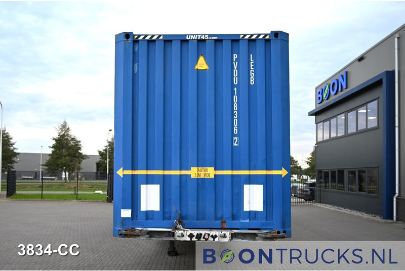 Schmitz Cargobull SCF 24 FIXXED CHASSIS | 40ft HC * 4350 kg * APK 12-2026 * NL TRAILER - Félpótkocsi dobozos: 5 kép. Schmitz Cargobull SCF 24 FIXXED CHASSIS | 40ft HC * 4350 kg * APK 12-2026 * NL TRAILER - Félpótkocsi dobozos: 5 kép.