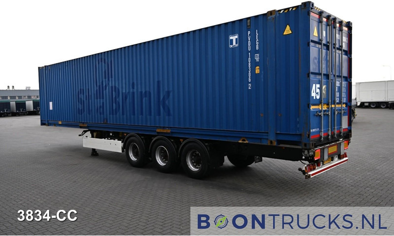 Schmitz Cargobull SCF 24 FIXXED CHASSIS | 45ft HC * 4350 kg * APK 12-2026 * NL TRAILER - Félpótkocsi dobozos: 2 kép. Schmitz Cargobull SCF 24 FIXXED CHASSIS | 45ft HC * 4350 kg * APK 12-2026 * NL TRAILER - Félpótkocsi dobozos: 2 kép.