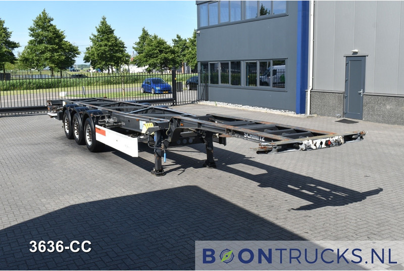 Schmitz Cargobull SCF 24 G LIGHT VAST CHASSIS | 45ft HC * LAADKLEP 2000 Kg * NL TRAILER * APK 04-2026 - Félpótkocsi cserefelépítményes: 4 kép. Schmitz Cargobull SCF 24 G LIGHT VAST CHASSIS | 45ft HC * LAADKLEP 2000 Kg * NL TRAILER * APK 04-2026 - Félpótkocsi cserefelépítményes: 4 kép.