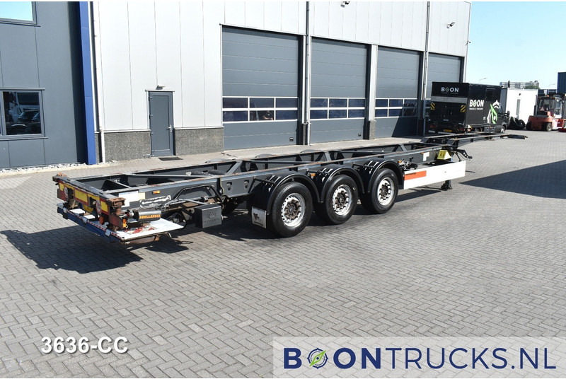 Schmitz Cargobull SCF 24 G LIGHT VAST CHASSIS | 45ft HC * LAADKLEP 2000 Kg * NL TRAILER * APK 04-2026 - Félpótkocsi cserefelépítményes: 1 kép. Schmitz Cargobull SCF 24 G LIGHT VAST CHASSIS | 45ft HC * LAADKLEP 2000 Kg * NL TRAILER * APK 04-2026 - Félpótkocsi cserefelépítményes: 1 kép.