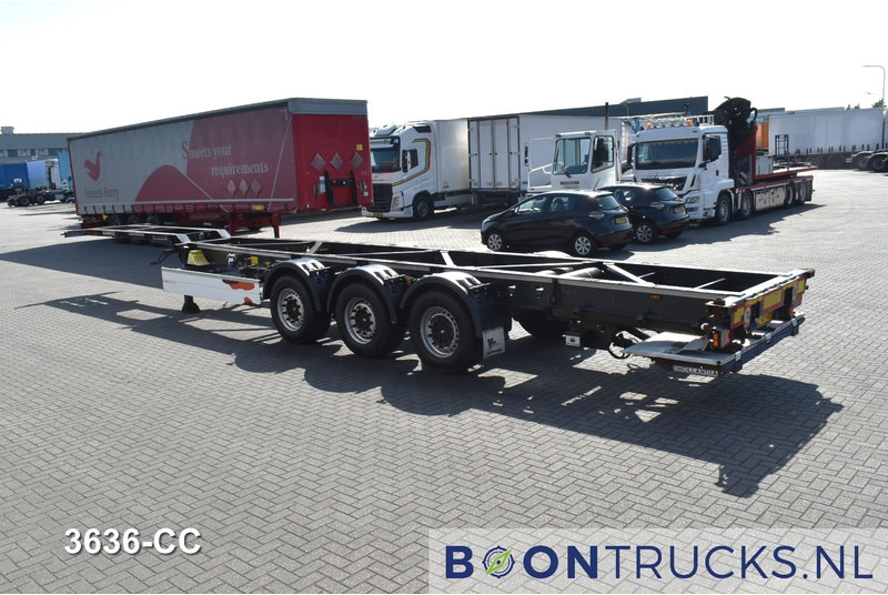 Schmitz Cargobull SCF 24 G LIGHT VAST CHASSIS | 45ft HC * LAADKLEP 2000 Kg * NL TRAILER * APK 04-2026 - Félpótkocsi cserefelépítményes: 3 kép. Schmitz Cargobull SCF 24 G LIGHT VAST CHASSIS | 45ft HC * LAADKLEP 2000 Kg * NL TRAILER * APK 04-2026 - Félpótkocsi cserefelépítményes: 3 kép.