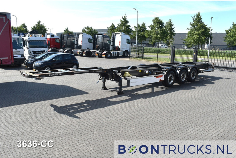 Schmitz Cargobull SCF 24 G LIGHT VAST CHASSIS | 45ft HC * LAADKLEP 2000 Kg * NL TRAILER * APK 04-2026 - Félpótkocsi cserefelépítményes: 5 kép. Schmitz Cargobull SCF 24 G LIGHT VAST CHASSIS | 45ft HC * LAADKLEP 2000 Kg * NL TRAILER * APK 04-2026 - Félpótkocsi cserefelépítményes: 5 kép.