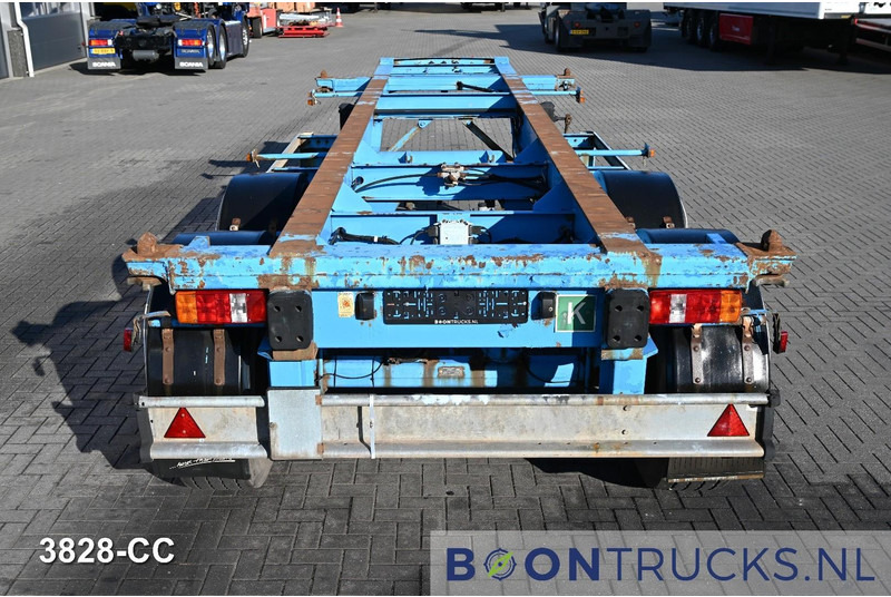 Schweriner Nutzfahrzeuge CS 20 CHASSIS | 20ft * STEEL SUSPENSION * BPW/DRUM * 9x AVAILABLE - Félpótkocsi cserefelépítményes: 5 kép. Schweriner Nutzfahrzeuge CS 20 CHASSIS | 20ft * STEEL SUSPENSION * BPW/DRUM * 9x AVAILABLE - Félpótkocsi cserefelépítményes: 5 kép.