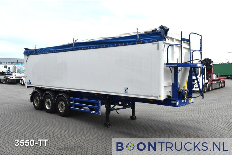 Stas S300CX | TIPPER 53 M³ * AGROSTAR * SAF / DISC * ALU * APK 10-2025 - Félpótkocsi billenőplatós: 3 kép. Stas S300CX | TIPPER 53 M³ * AGROSTAR * SAF / DISC * ALU * APK 10-2025 - Félpótkocsi billenőplatós: 3 kép.
