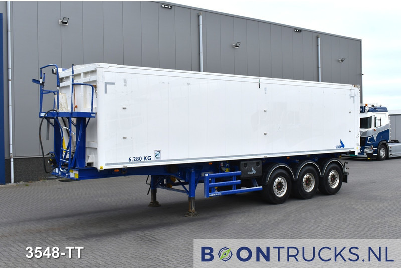 Stas S300CX | TIPPER 53 M³ * AGROSTAR * SAF / DISC * ALU * APK 11-2025 - Félpótkocsi billenőplatós: 1 kép. Stas S300CX | TIPPER 53 M³ * AGROSTAR * SAF / DISC * ALU * APK 11-2025 - Félpótkocsi billenőplatós: 1 kép.