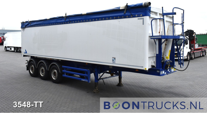 Stas S300CX | TIPPER 53 M³ * AGROSTAR * SAF / DISC * ALU * APK 11-2025 - Félpótkocsi billenőplatós: 3 kép. Stas S300CX | TIPPER 53 M³ * AGROSTAR * SAF / DISC * ALU * APK 11-2025 - Félpótkocsi billenőplatós: 3 kép.
