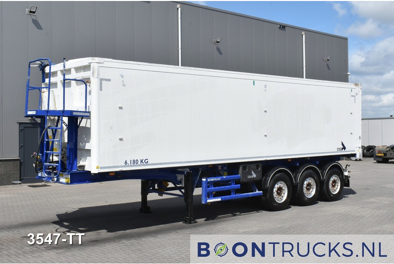 Stas S300CX | TIPPER 53 M³ * AGROSTAR * SAF / DISC * ALU * NL TRAILER - Félpótkocsi billenőplatós: 1 kép. Stas S300CX | TIPPER 53 M³ * AGROSTAR * SAF / DISC * ALU * NL TRAILER - Félpótkocsi billenőplatós: 1 kép.