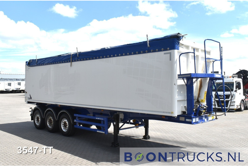 Stas S300CX | TIPPER 53 M³ * AGROSTAR * SAF / DISC * ALU * NL TRAILER - Félpótkocsi billenőplatós: 3 kép. Stas S300CX | TIPPER 53 M³ * AGROSTAR * SAF / DISC * ALU * NL TRAILER - Félpótkocsi billenőplatós: 3 kép.