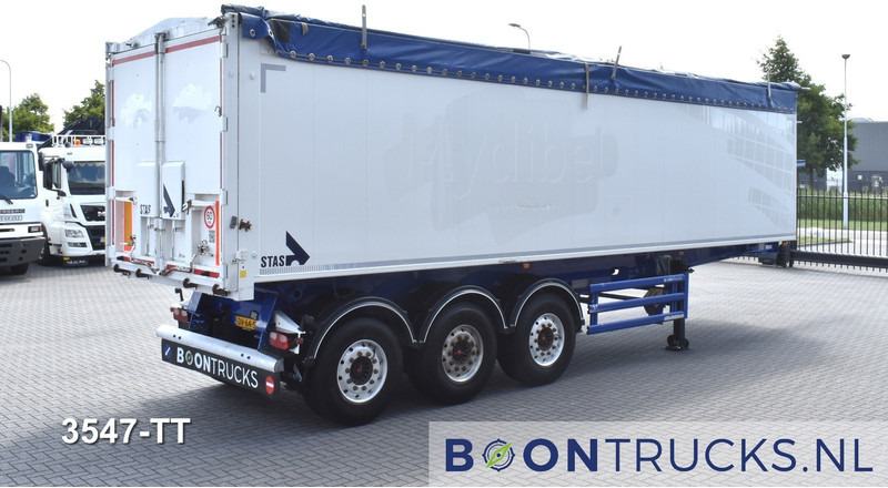 Stas S300CX | TIPPER 53 M³ * AGROSTAR * SAF / DISC * ALU * NL TRAILER - Félpótkocsi billenőplatós: 5 kép. Stas S300CX | TIPPER 53 M³ * AGROSTAR * SAF / DISC * ALU * NL TRAILER - Félpótkocsi billenőplatós: 5 kép.