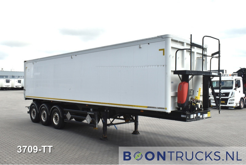 Stas S300CX TIPPER | 57 M3 * LIFT AXLE * ALU * 90% TIRES * NL TRAILER * APK 03-2026 - Félpótkocsi billenőplatós: 3 kép. Stas S300CX TIPPER | 57 M3 * LIFT AXLE * ALU * 90% TIRES * NL TRAILER * APK 03-2026 - Félpótkocsi billenőplatós: 3 kép.