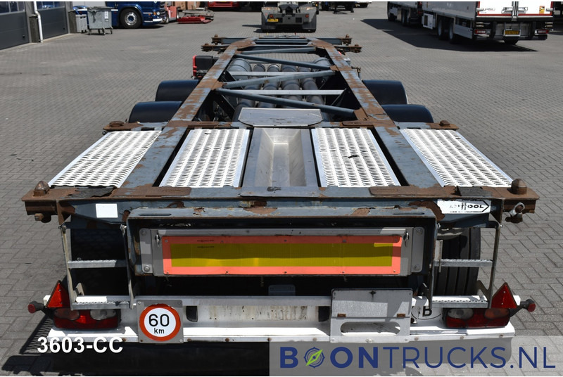 Van Hool 3B0071 TANK CHASSIS | 20-30ft * ADR: FL, AT, OX * 3840 KG * LIFT AXLE - Félpótkocsi cserefelépítményes: 2 kép. Van Hool 3B0071 TANK CHASSIS | 20-30ft * ADR: FL, AT, OX * 3840 KG * LIFT AXLE - Félpótkocsi cserefelépítményes: 2 kép.