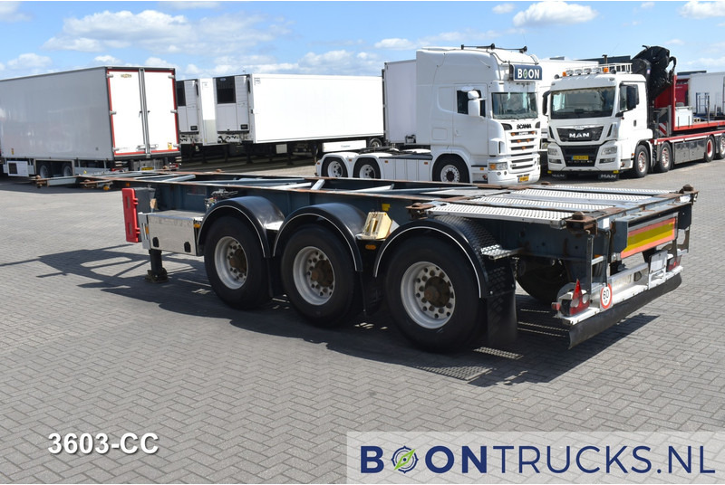 Van Hool 3B0071 TANK CHASSIS | 20-30ft * ADR: FL, AT, OX * 3840 KG * LIFT AXLE - Félpótkocsi cserefelépítményes: 3 kép. Van Hool 3B0071 TANK CHASSIS | 20-30ft * ADR: FL, AT, OX * 3840 KG * LIFT AXLE - Félpótkocsi cserefelépítményes: 3 kép.