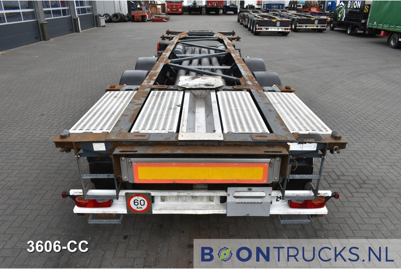 Van Hool 3B0071 TANK CHASSIS | 20-30ft * ADR: FL, AT, OX * 3840 KG * LIFT AXLE - Félpótkocsi cserefelépítményes: 2 kép. Van Hool 3B0071 TANK CHASSIS | 20-30ft * ADR: FL, AT, OX * 3840 KG * LIFT AXLE - Félpótkocsi cserefelépítményes: 2 kép.