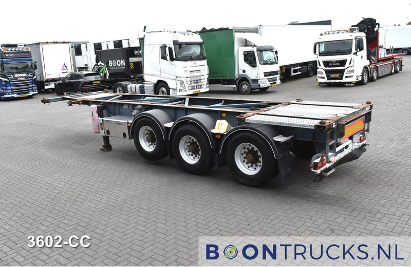 Van Hool 3B0071 TANK CHASSIS | 20-30ft * ADR: FL, AT, OX * 3840 KG * LIFT AXLE - Félpótkocsi cserefelépítményes: 2 kép. Van Hool 3B0071 TANK CHASSIS | 20-30ft * ADR: FL, AT, OX * 3840 KG * LIFT AXLE - Félpótkocsi cserefelépítményes: 2 kép.