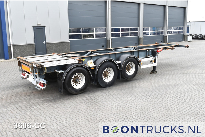 Van Hool 3B0071 TANK CHASSIS | 20-30ft * ADR: FL, AT, OX * 3840 KG * LIFT AXLE - Félpótkocsi cserefelépítményes: 1 kép. Van Hool 3B0071 TANK CHASSIS | 20-30ft * ADR: FL, AT, OX * 3840 KG * LIFT AXLE - Félpótkocsi cserefelépítményes: 1 kép.
